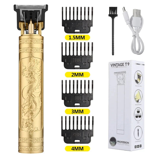 Máquina de corte de pelo Original Retro T9, recortadora de chaquetas, Afeitadora eléctrica para hombres, Afeitadora de peluquero Lence Pro para áreas sensibles