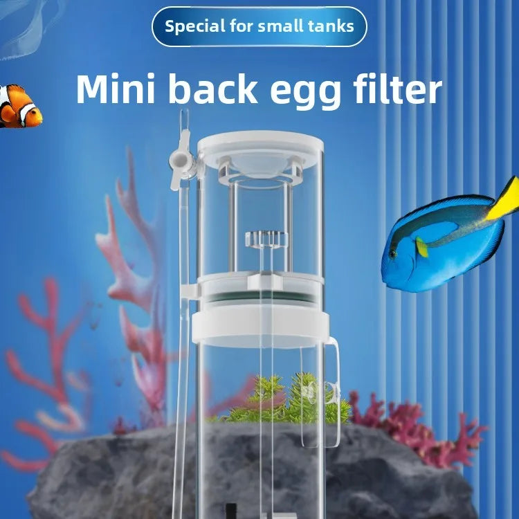 Mini separador de proteínas para acuario, filtro de Coral de agua de mar, minifiltro incorporado para acuario, 110V-240V