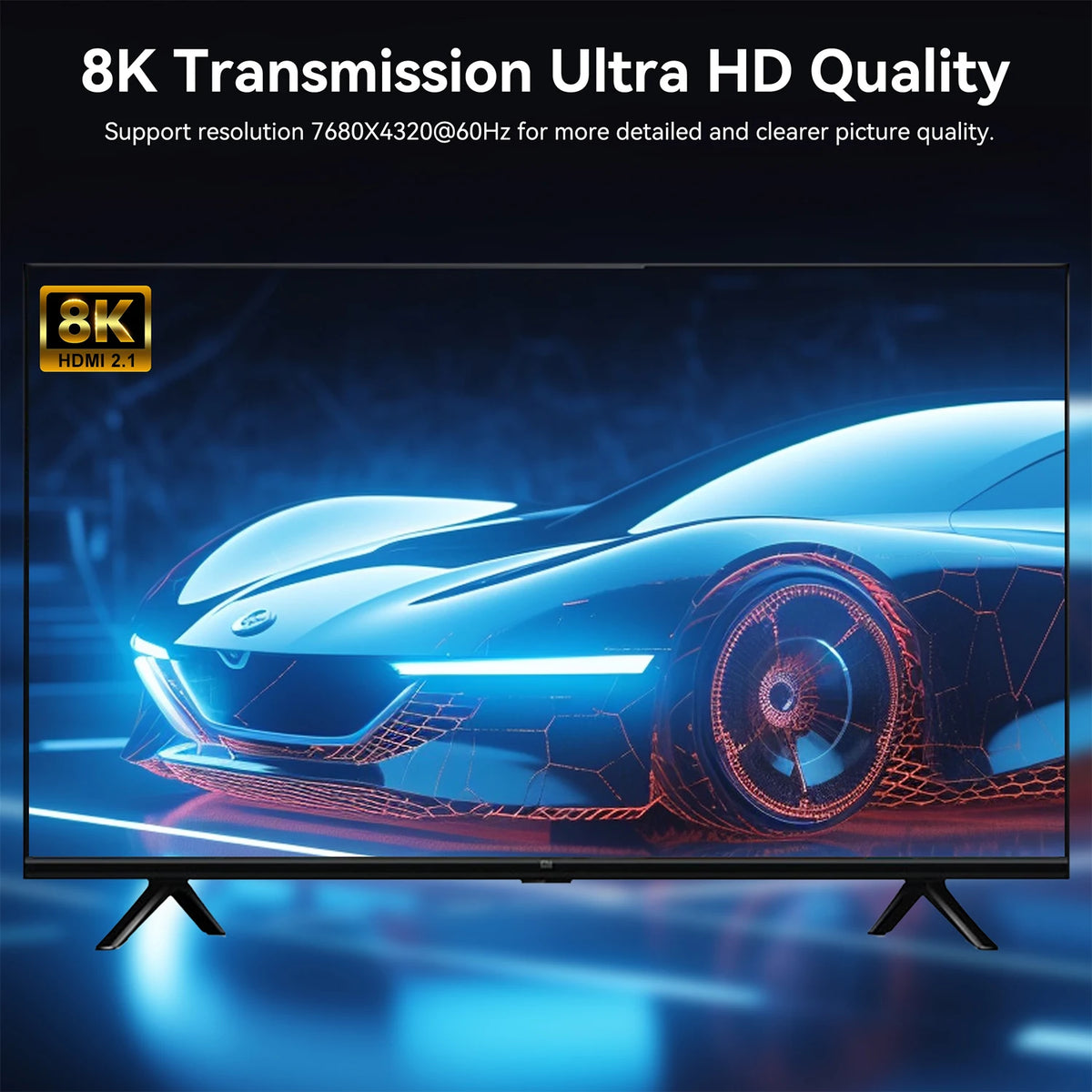 Cable USB C a HDMI 8K @ 60Hz 4K @ 120Hz Cable HDTV Compatible tipo C a HDMI para convertidor de TV MacBook Air iPad USB-C adaptador HDMI