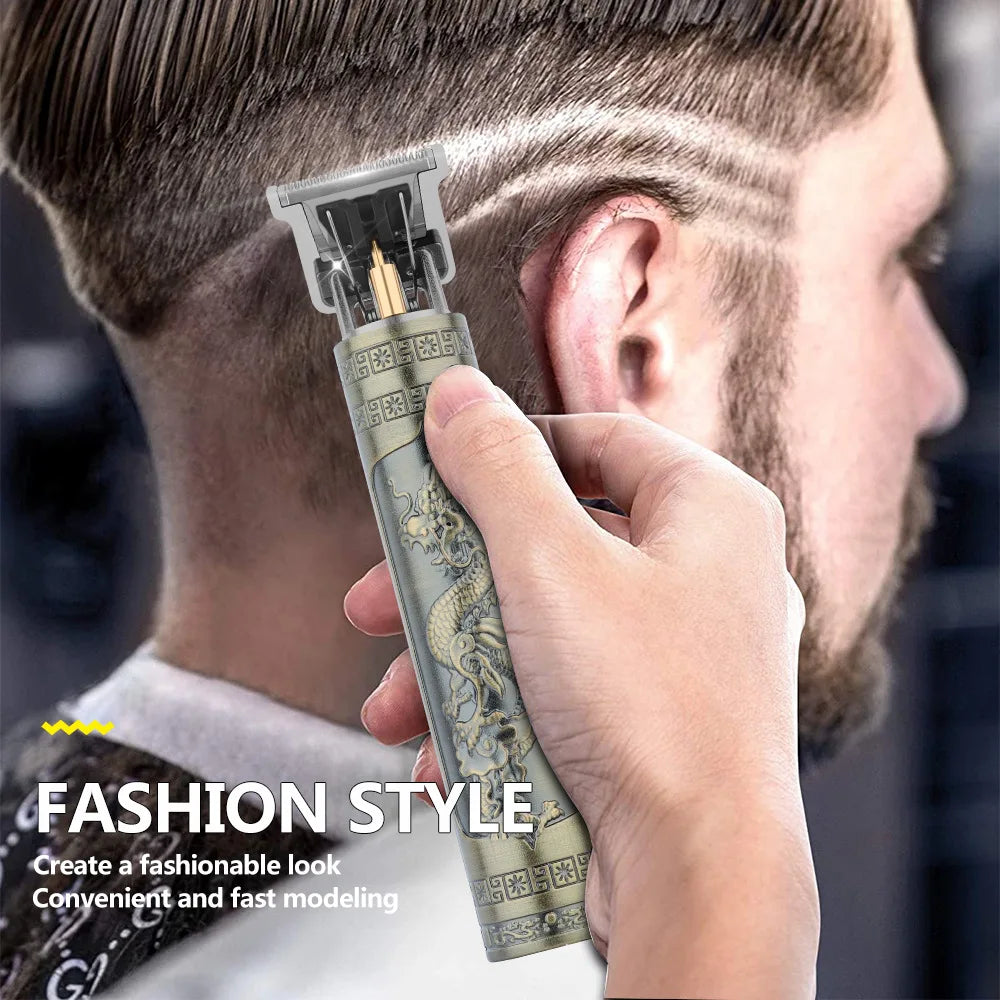 Máquina de corte de pelo Original Retro T9, recortadora de chaquetas, Afeitadora eléctrica para hombres, Afeitadora de peluquero Lence Pro para áreas sensibles