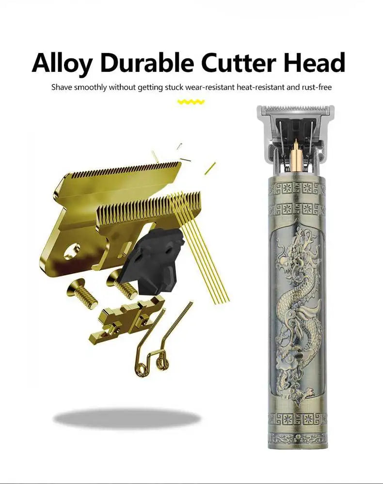 Máquina de corte de pelo Original Retro T9, recortadora de chaquetas, Afeitadora eléctrica para hombres, Afeitadora de peluquero Lence Pro para áreas sensibles