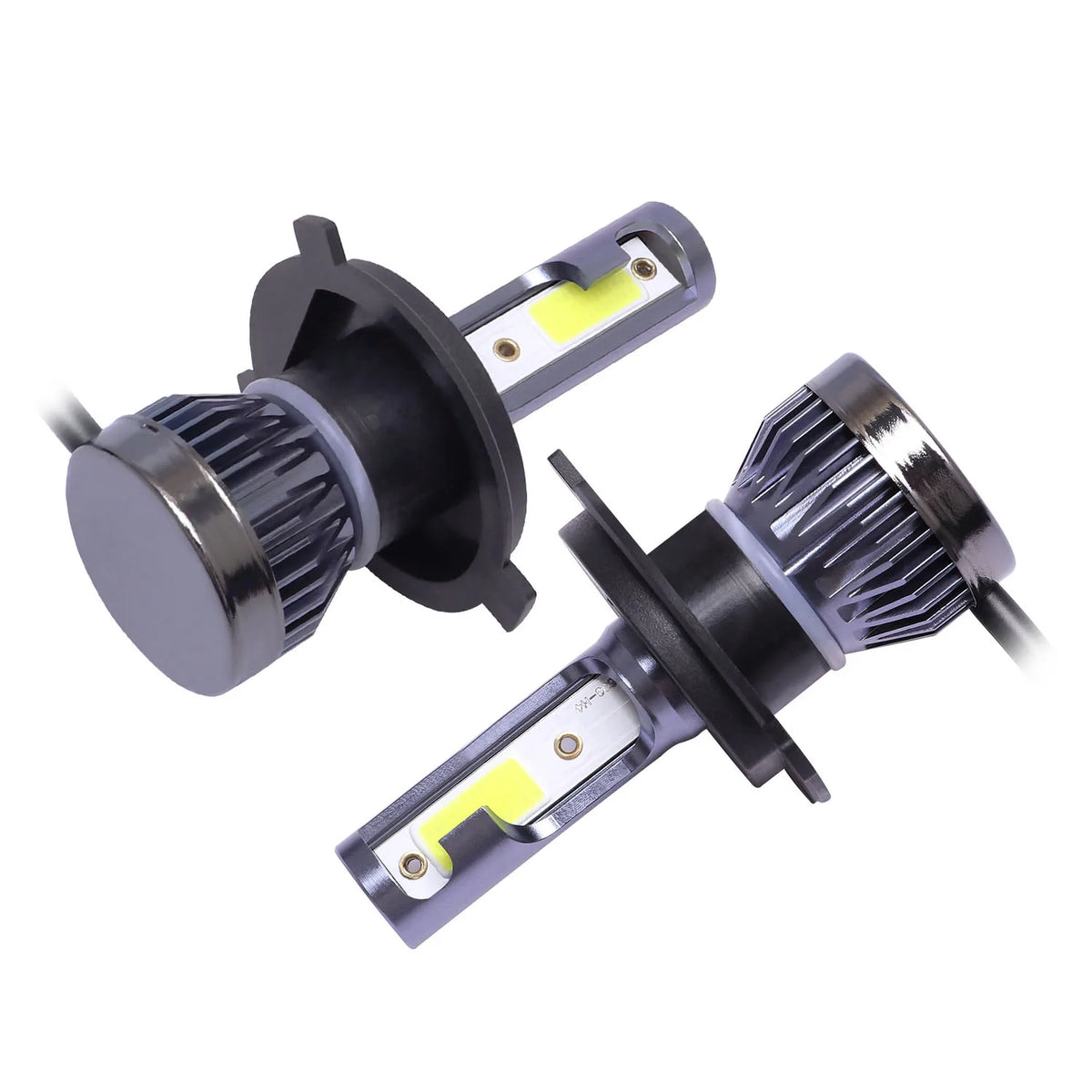 2 Piezas de Bombillas LED H4 H7 para Faros Delanteros de Coche, Bombilla LED H1 H8 H11 9005 HB3 9006 HB4 9004 HB1 H3 HB5 H13, Luces LED de 20000LM, Lámpara Turbo de 12V