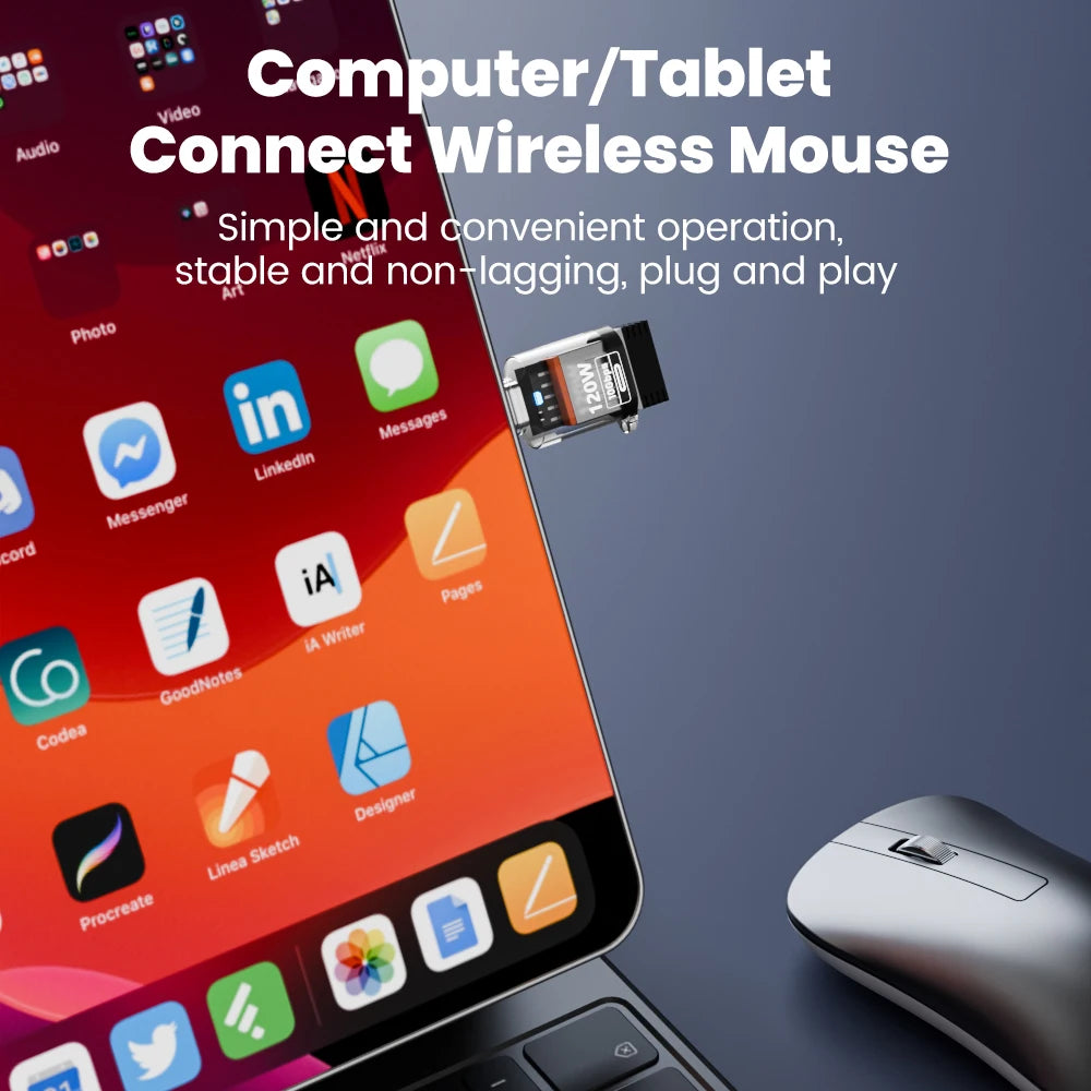 Olaf 120W tipo C a USB A OTG adaptador USB 3,2 a tipo C conector de carga rápida para iPhone 15 16 Macbook iPad Huawei P60Xiaomi