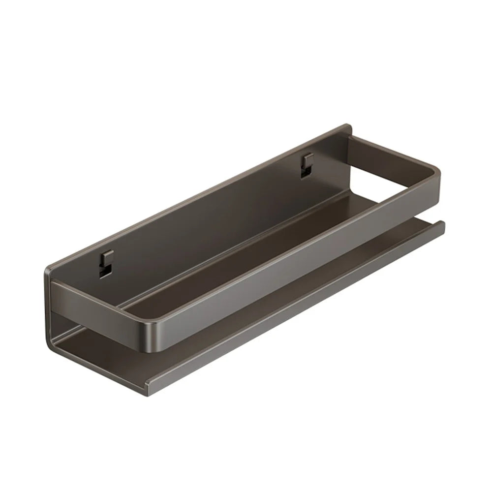 Estante de especias montado en la pared, estante multifuncional para artículos, ganchos para herramientas de cocina, estante de almacenamiento de condimentos de cocina