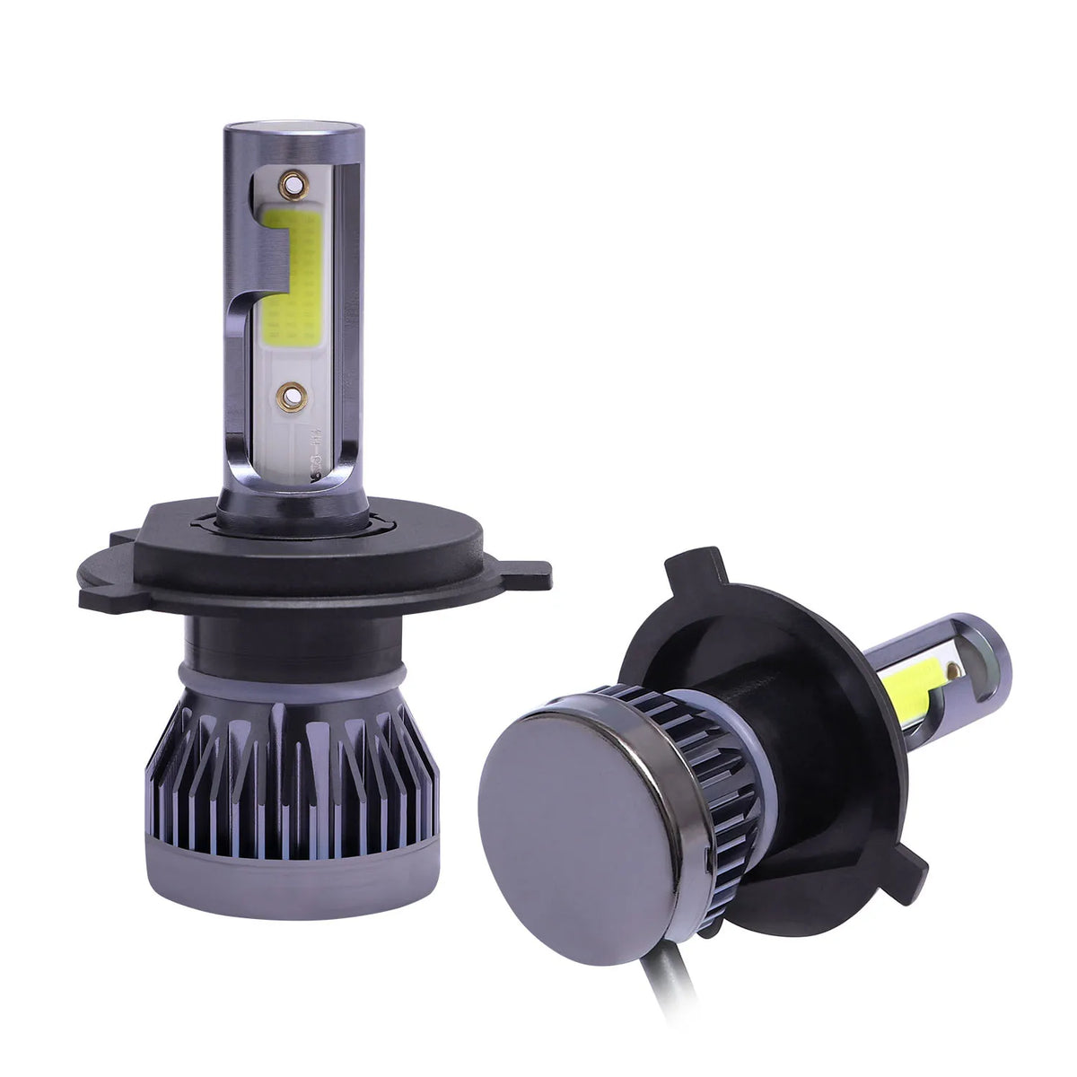 2 Piezas de Bombillas LED H4 H7 para Faros Delanteros de Coche, Bombilla LED H1 H8 H11 9005 HB3 9006 HB4 9004 HB1 H3 HB5 H13, Luces LED de 20000LM, Lámpara Turbo de 12V