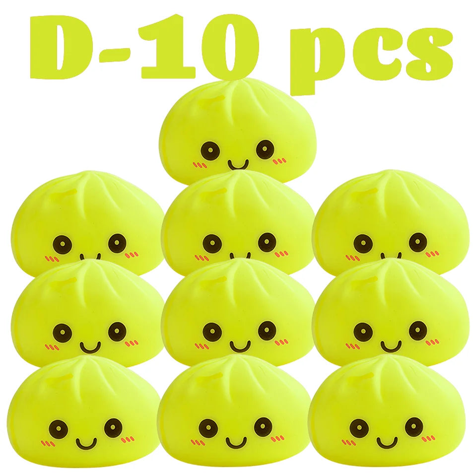 Nuevas luces nocturnas de dumplings 2027, adorno de escritorio de dumplings luminosos, linda caja de vaporera de dumplings luminosa, luces de dumplings kawaii, regalos