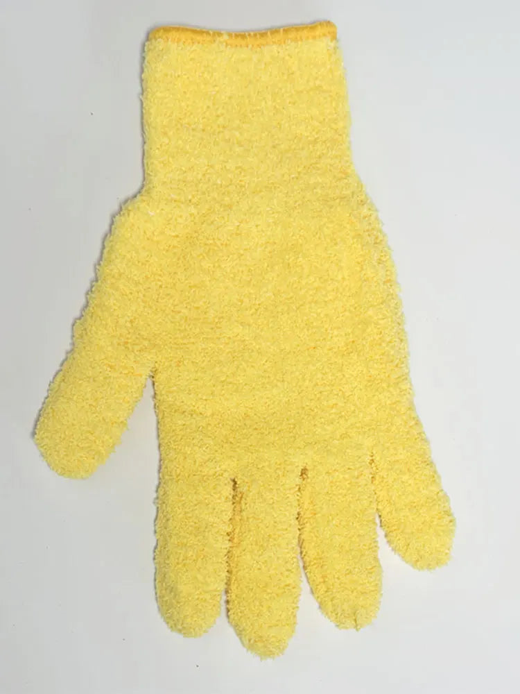 Guantes de microfibra para limpieza de polvo, elásticos y transpirables, para coches, barcos, piscinas, hogar, cocina, limpieza de muebles, 1 ud.