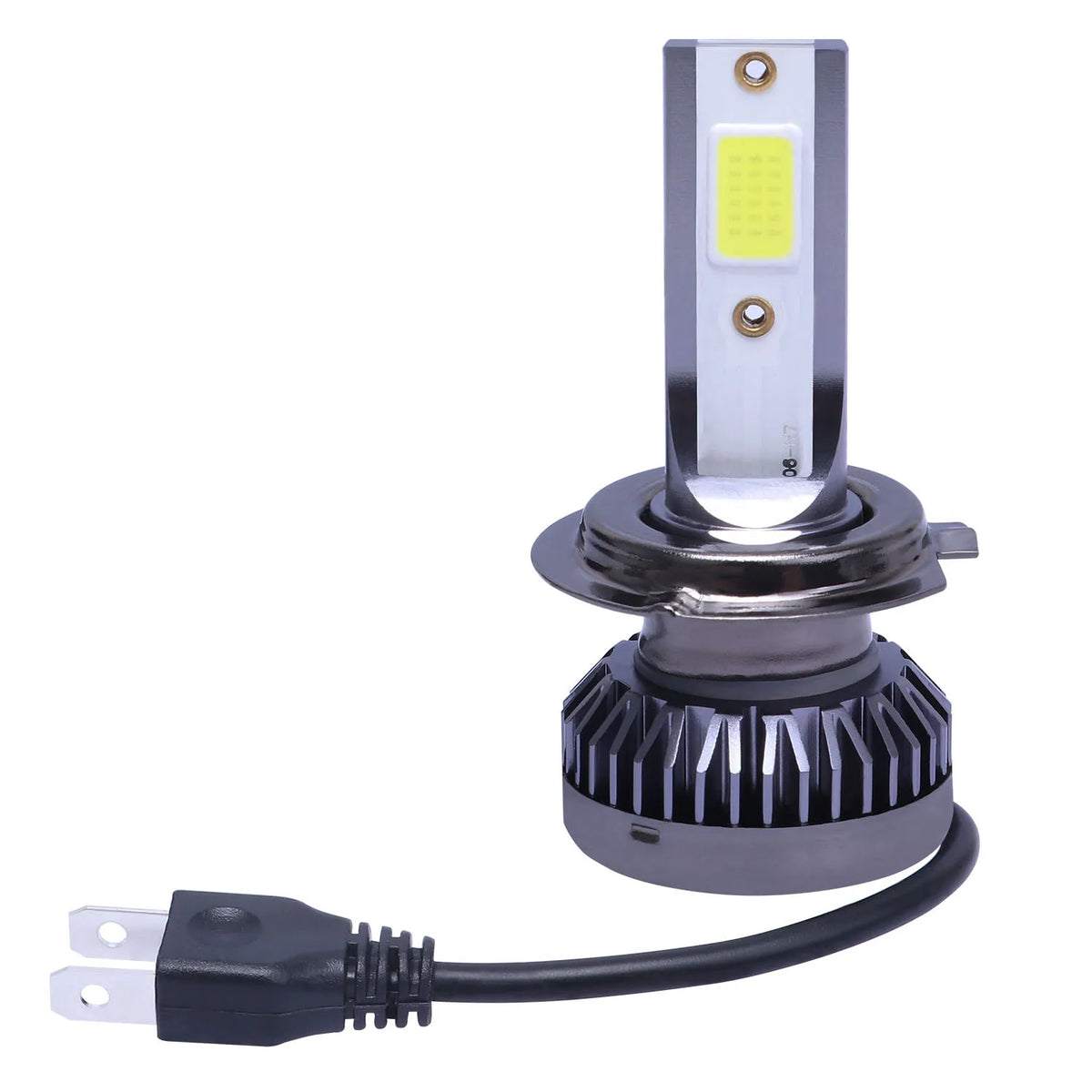 2 Piezas de Bombillas LED H4 H7 para Faros Delanteros de Coche, Bombilla LED H1 H8 H11 9005 HB3 9006 HB4 9004 HB1 H3 HB5 H13, Luces LED de 20000LM, Lámpara Turbo de 12V