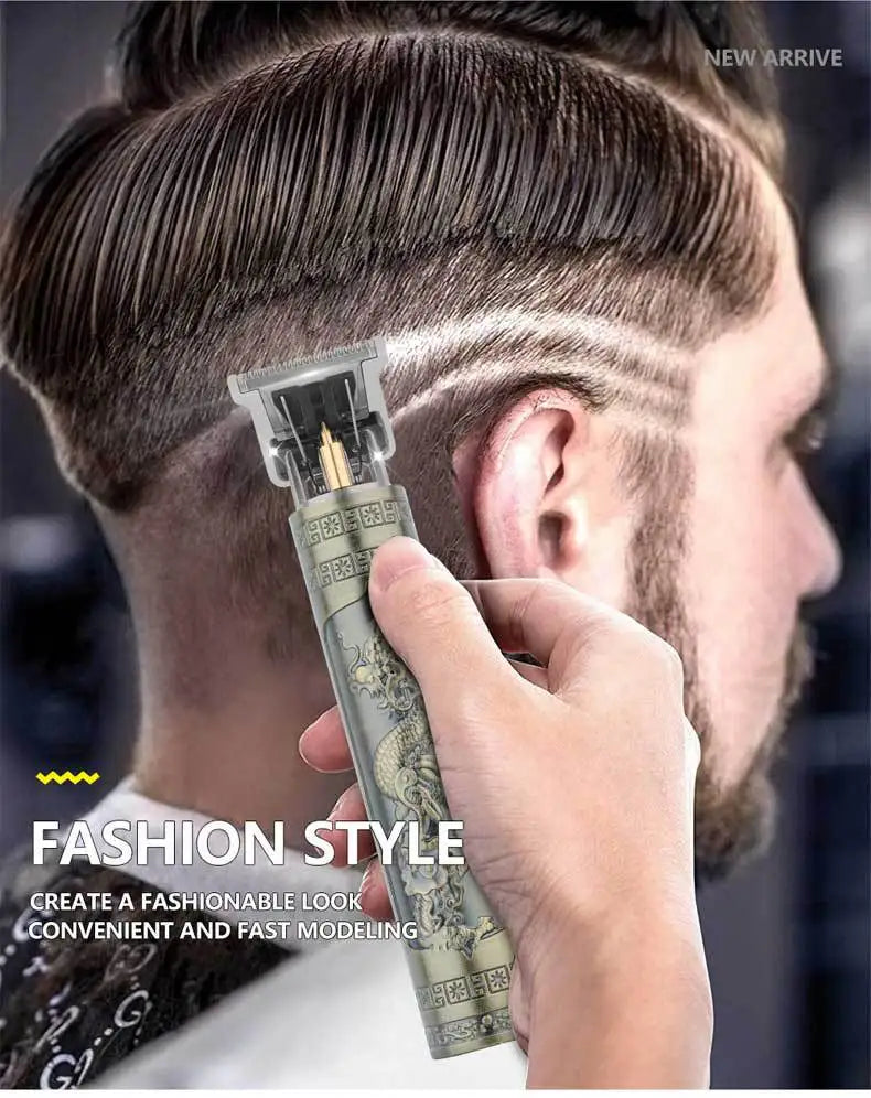 Máquina de corte de pelo Original Retro T9, recortadora de chaquetas, Afeitadora eléctrica para hombres, Afeitadora de peluquero Lence Pro para áreas sensibles