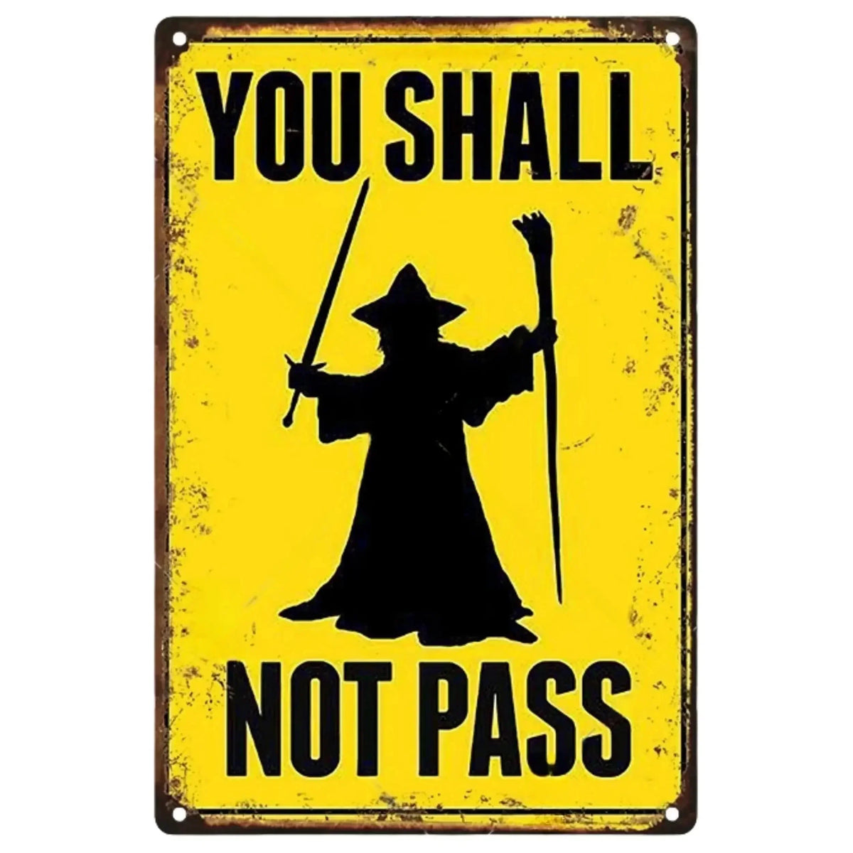 Letrero de metal con aviso de precaución retro inspirado en Tiki vintage, "Vídeo de advertencia para niños", para hombre, cueva, garaje y puerta, arte de pared