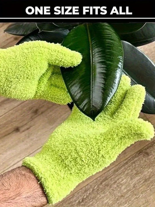 Guantes de microfibra para limpieza de polvo, elásticos y transpirables, para coches, barcos, piscinas, hogar, cocina, limpieza de muebles, 1 ud.
